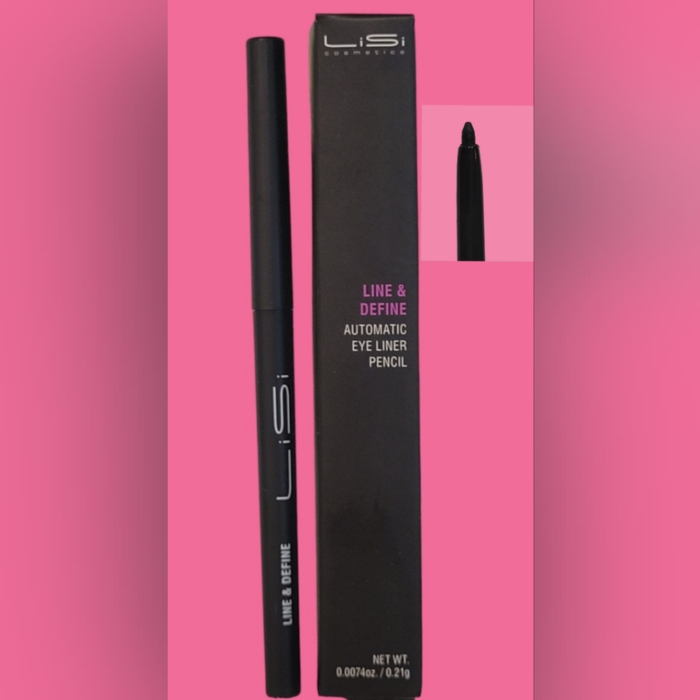 LiSi Cosmetics Automatic Eyeliner Pencil .0074oz #3 Overcast (BLACK) BNIB Define